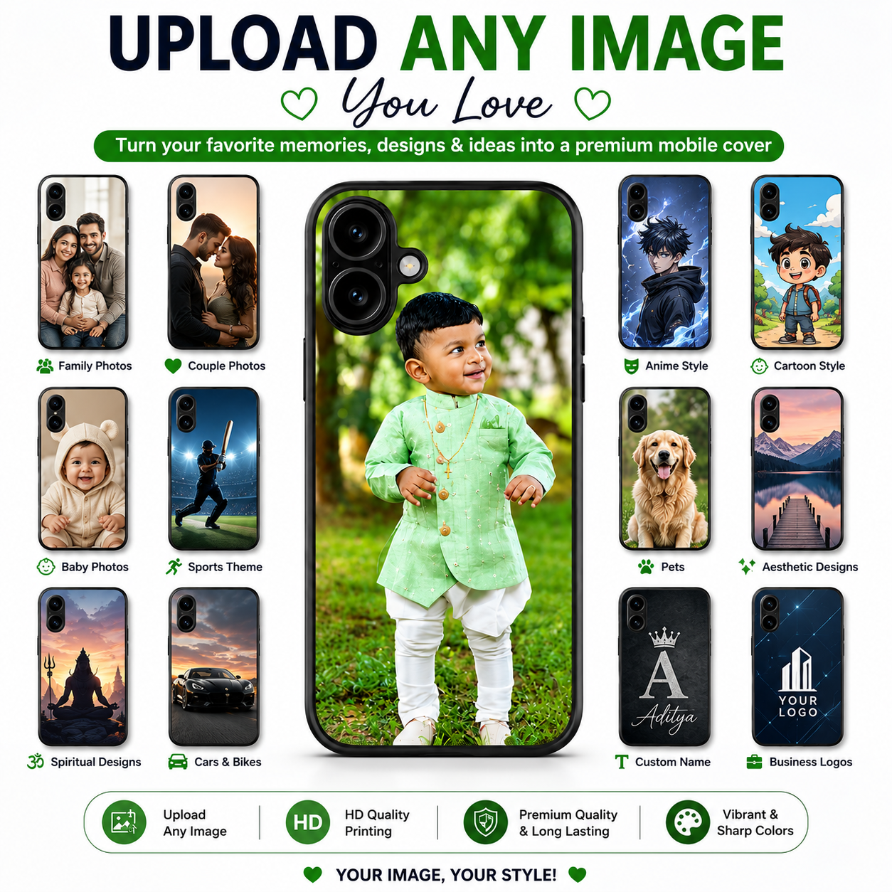 Design Your Own Mobile Cover - Available for All Mobile Models !