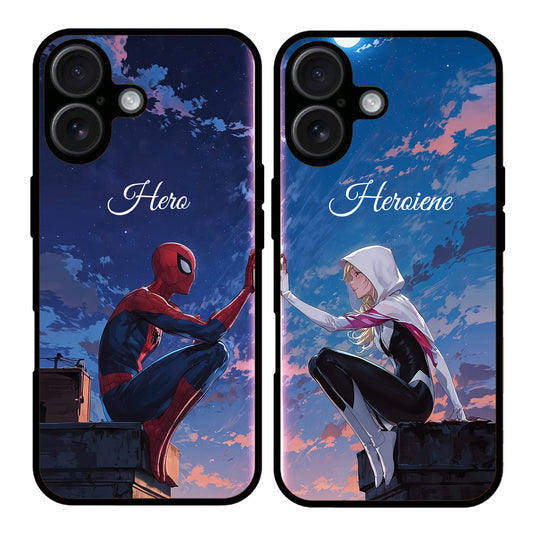Couple Mobile Covers – Available for All Models! (EmojiDuo 102 Great Vibes)