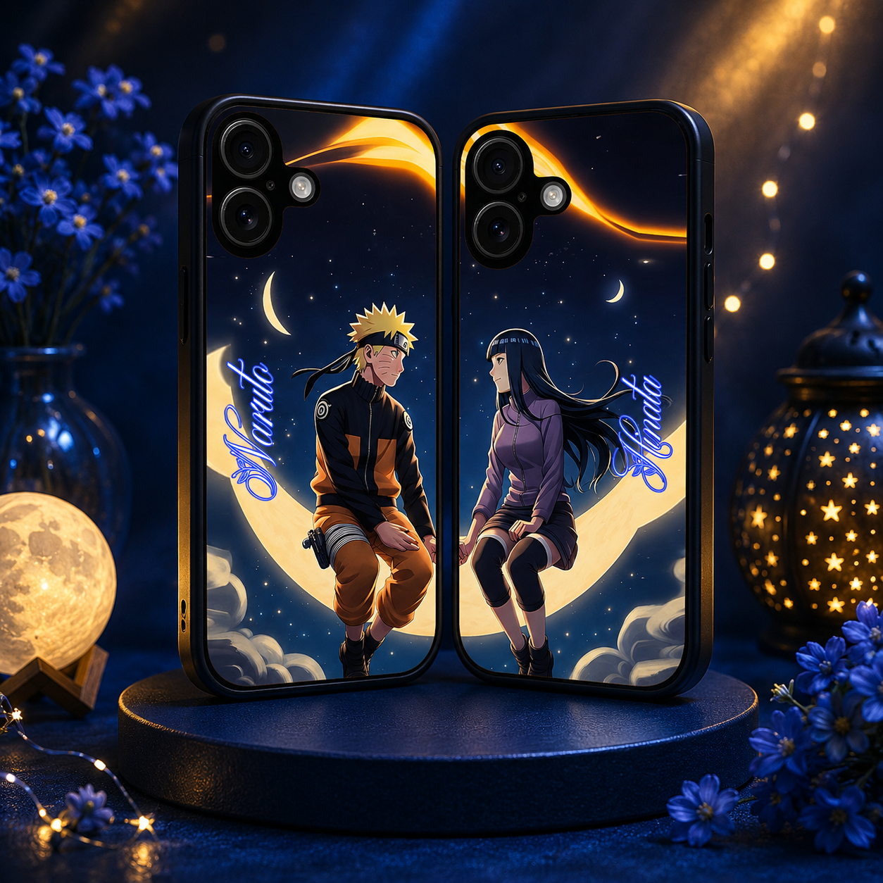 Personalized Couple Mobile Cover with Custom Names – Available for All Models! 106