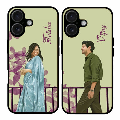 Couple Mobile Covers – Available for All Models! (One Love, One Heart 02 Fiolex Girls)