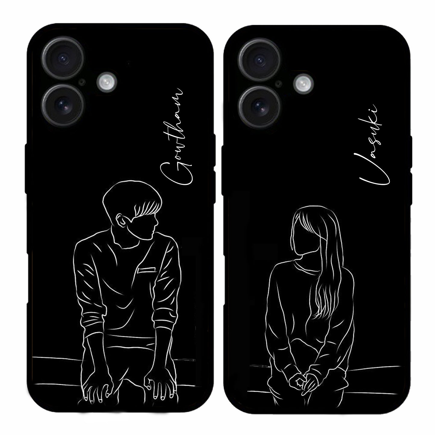 Couple Mobile Covers – Available for All Models! (You Complete Me 08 Autography)
