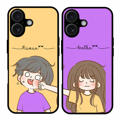 Couple Mobile Covers – Available for All Models! (Together Forever 06 I Love Glitter)