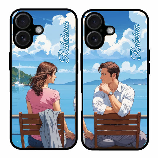 Couple Mobile Covers – Available for All Models! (Luxe Love Covers 30 Great Vibes)