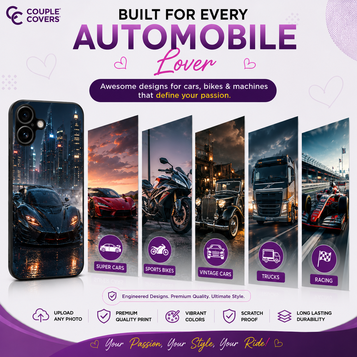 Design Your Own Mobile Cover - Available for All Mobile Models !