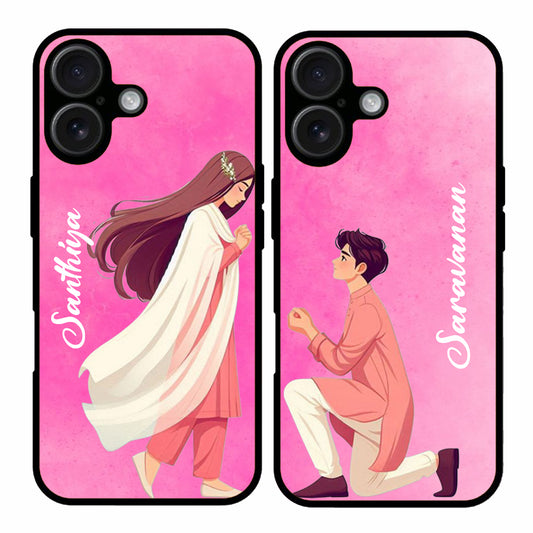 Couple Mobile Covers – Available for All Models! (Click2Love 40 The Golden Elephant)