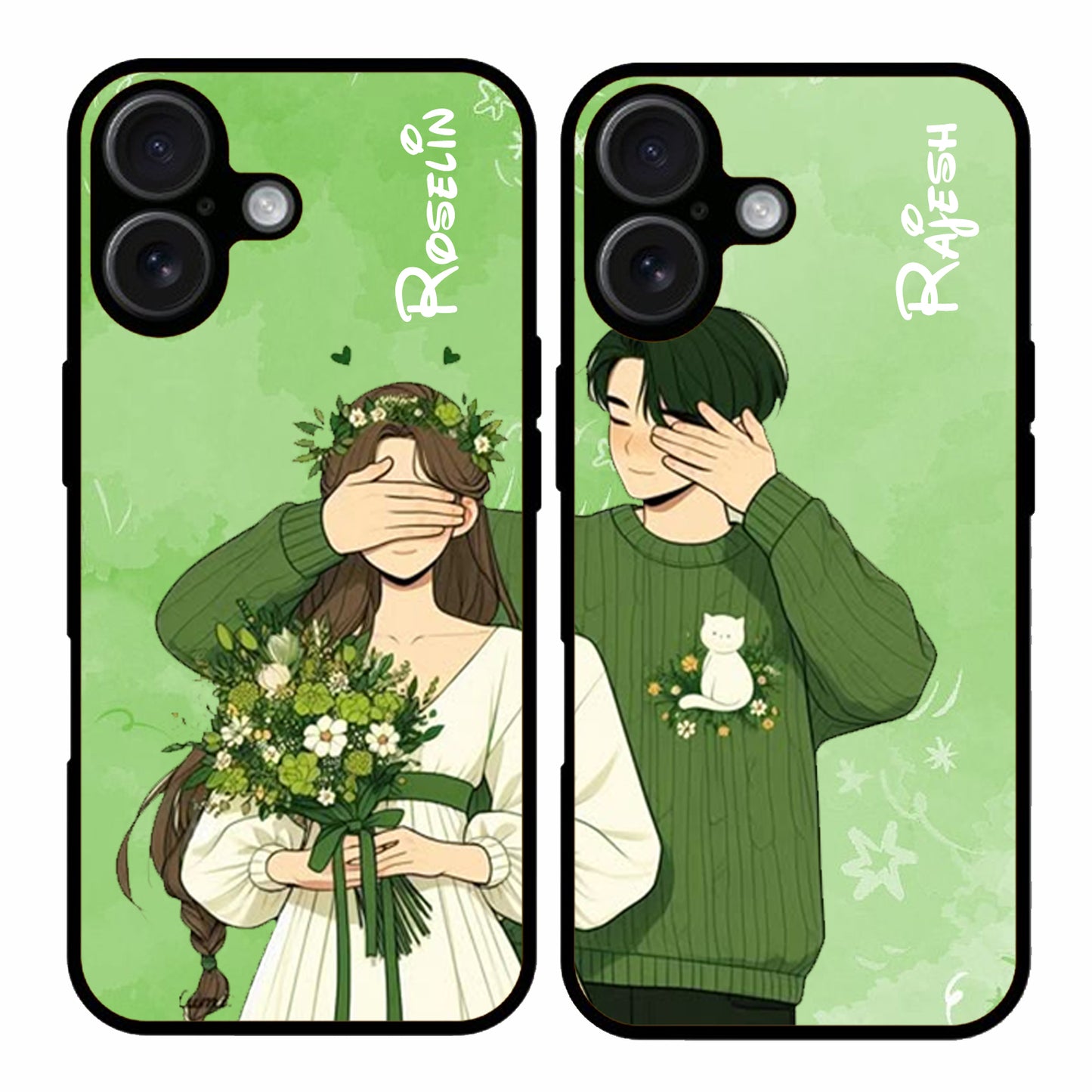 Couple Mobile Covers – Available for All Models! (iPair Covers 41 Waltograph)