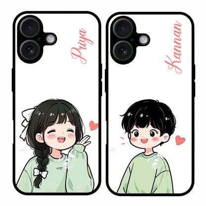 Couple Mobile Covers – Available for All Models! (FrameUs 46 Garden Party)