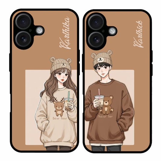 Couple Mobile Covers – Available for All Models! (JaanuWraps 53 Lucy Said Ok)