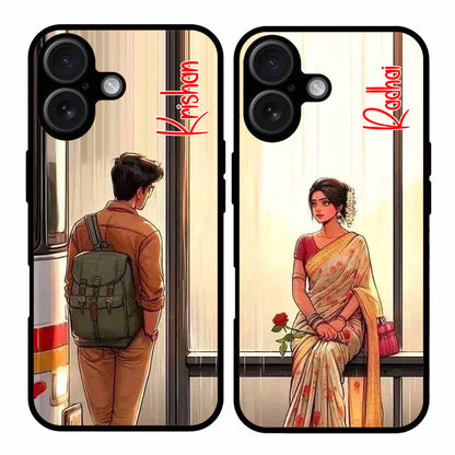 Couple Mobile Covers – Available for All Models! (LoveKiDukaan 57 Simple Callifornia)