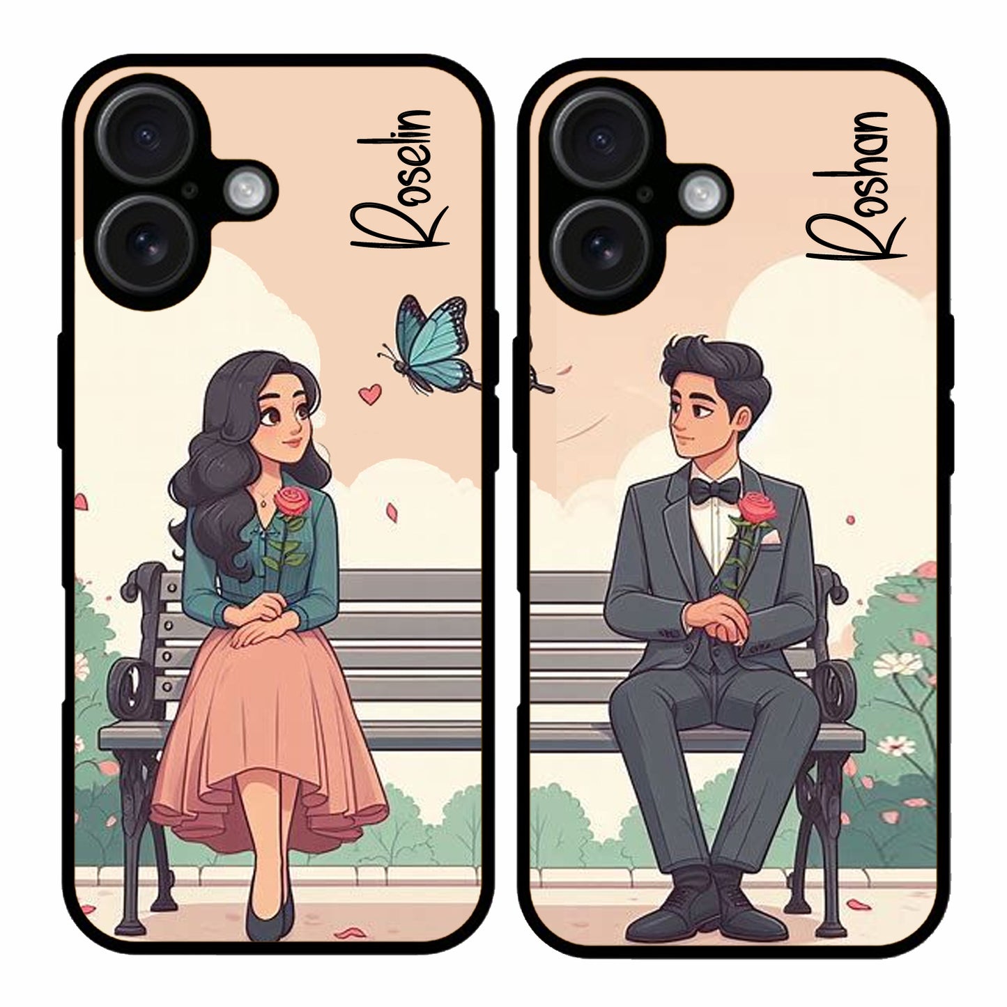 Couple Mobile Covers – Available for All Models! (ForeverFrames 69 Simple Callifornia)