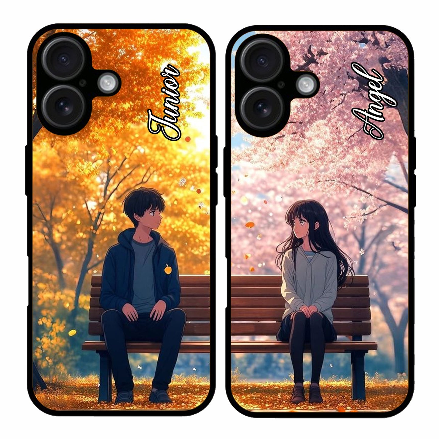 Couple Mobile Covers – Available for All Models! (PairedPixels 80 Garden Party Personal)