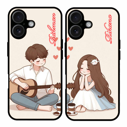 Couple Mobile Covers – Available for All Models! (LoveLens Covers 84 Bickham Script Pro)