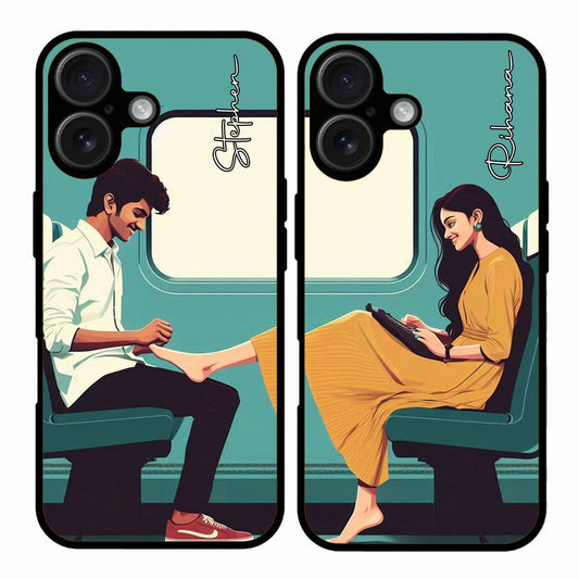 Couple Mobile Covers – Available for All Models! (ChatHeart Cases 85 Autography)