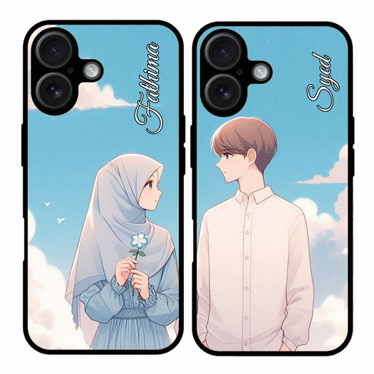 Couple Mobile Covers – Available for All Models! (DuoDot 88 Great Vibes)