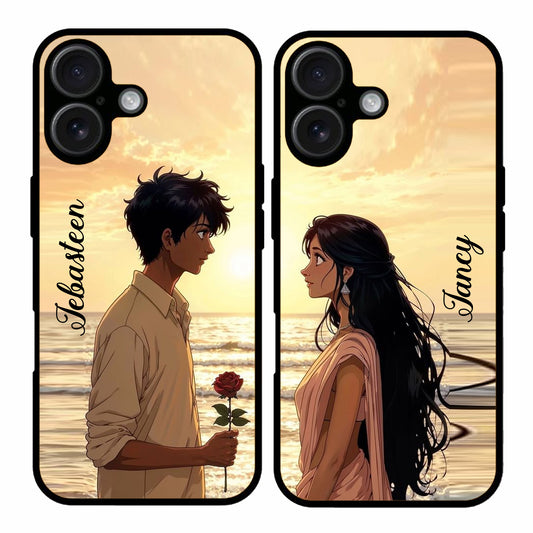 Couple Mobile Covers – Available for All Models! (BunnyMatch 97 Stayola)