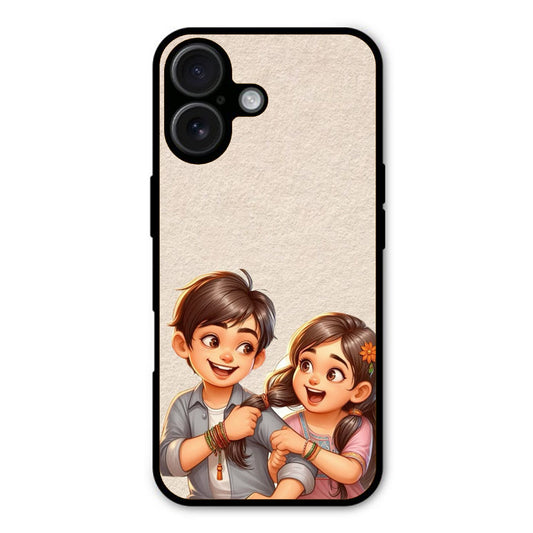 Brother & Sister Custom Name Mobile Cover – Perfect Sibling Gift | Available for All Mobile Models!