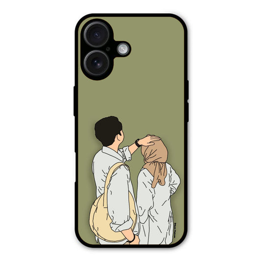 Cute Brother & Sister Name Printed Phone Cover | Available for All Mobile Models!