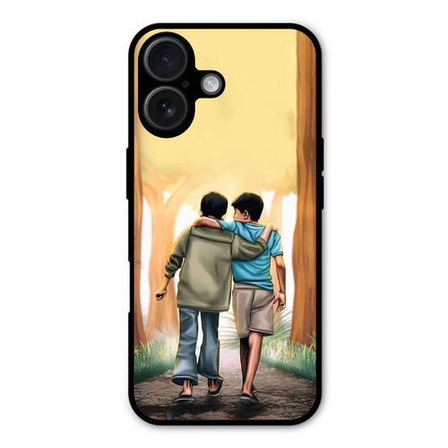 Strong Brothers Bond Name Printed Phone Case | Available for All Mobile Models!