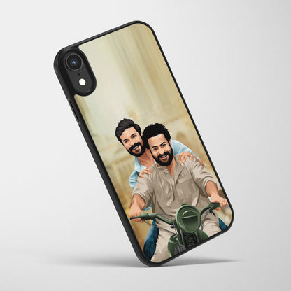 Unbreakable Brothers Bond Personalized Phone Cover | Available for All Mobile Models!