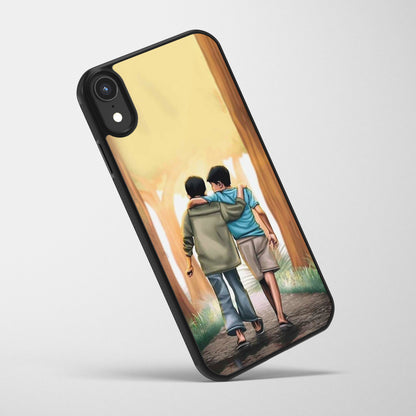 Strong Brothers Bond Name Printed Phone Case | Available for All Mobile Models!