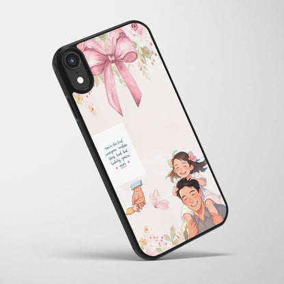 Dad & Daughter Love Story – Personalized Name Cover | Available for all Mobile Models!