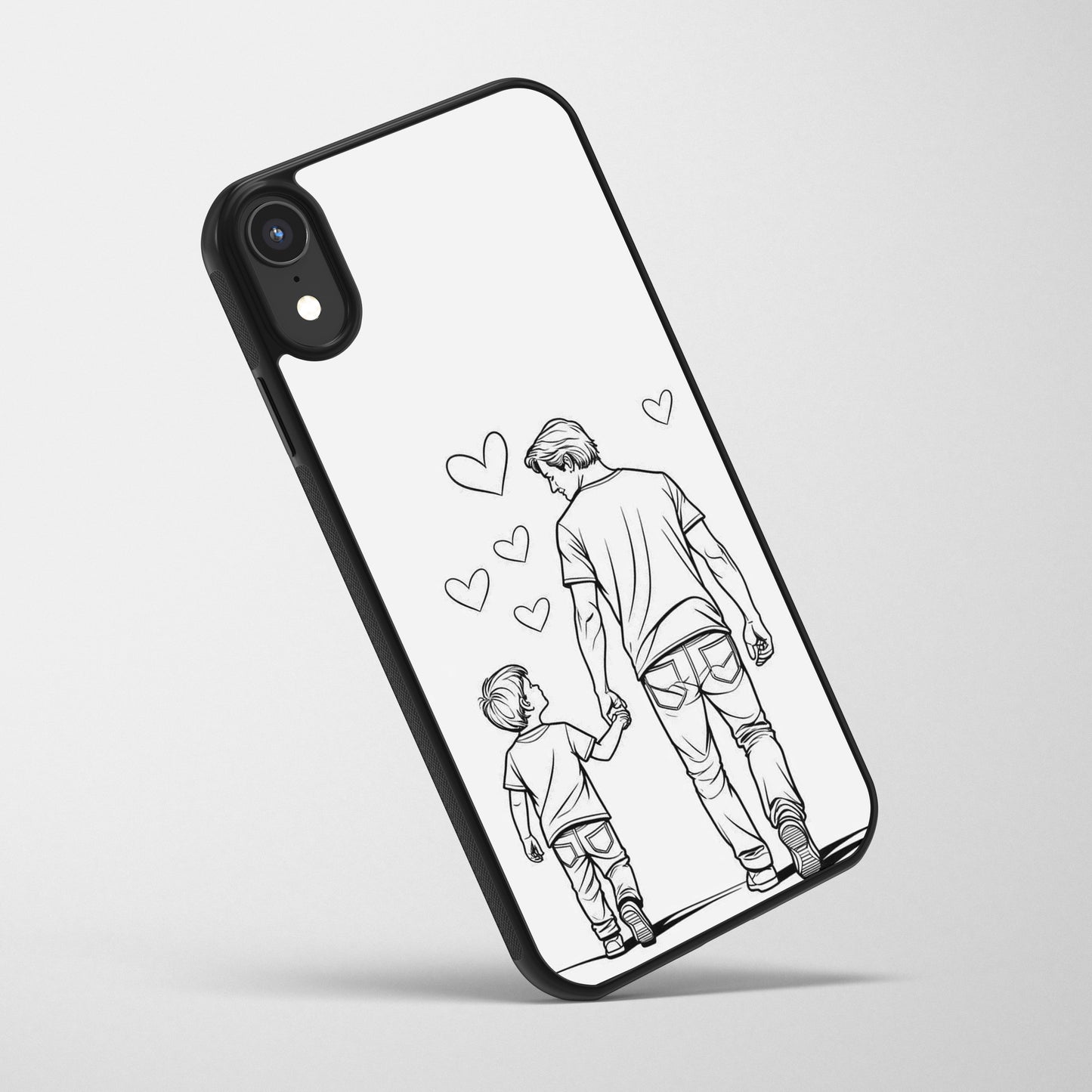 A Son’s First Hero – Dad & Son Custom Cover | Available for all Mobile Models!