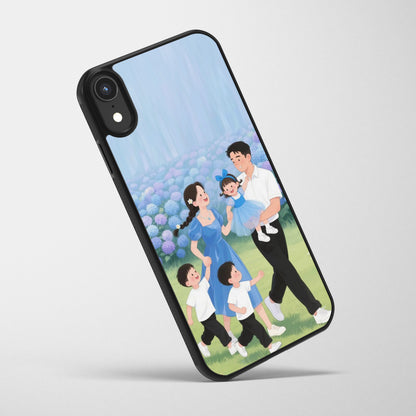 Our Happy Family – Custom Mobile Cover | Available for all Mobile Models!
