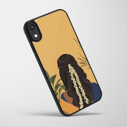 Girly Floral Name Printed Phone Case - Available for All Mobile Models!