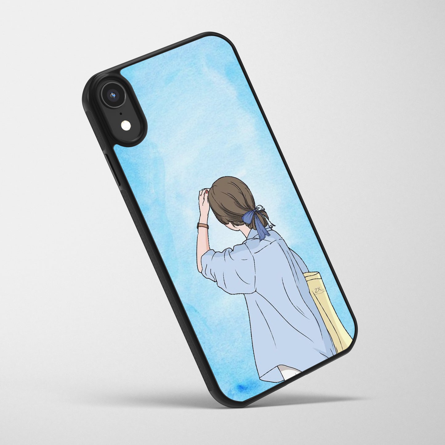 Soft Pastel Girl Personalized Phone Case - Available for All Mobile Models!