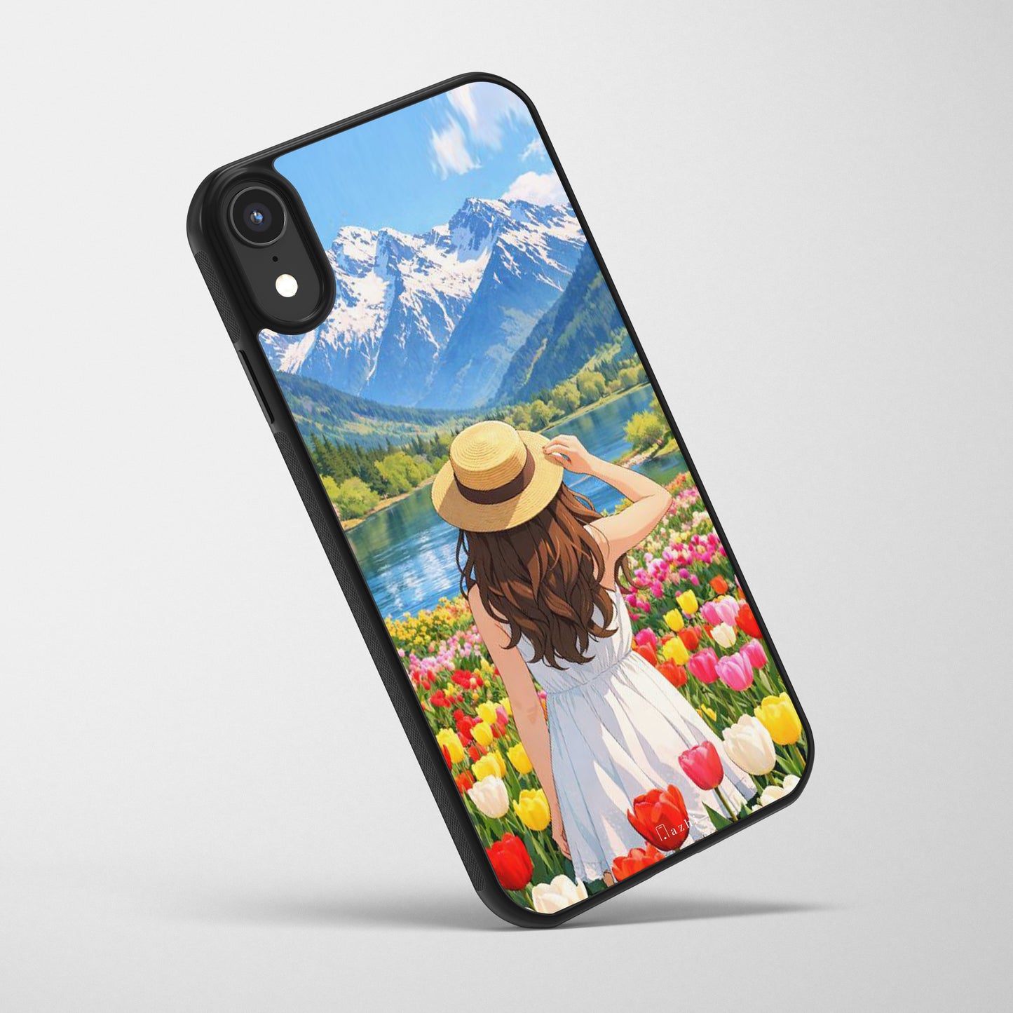 Floral Girly Art Personalized Phone Cover - Available for All Mobile Models!