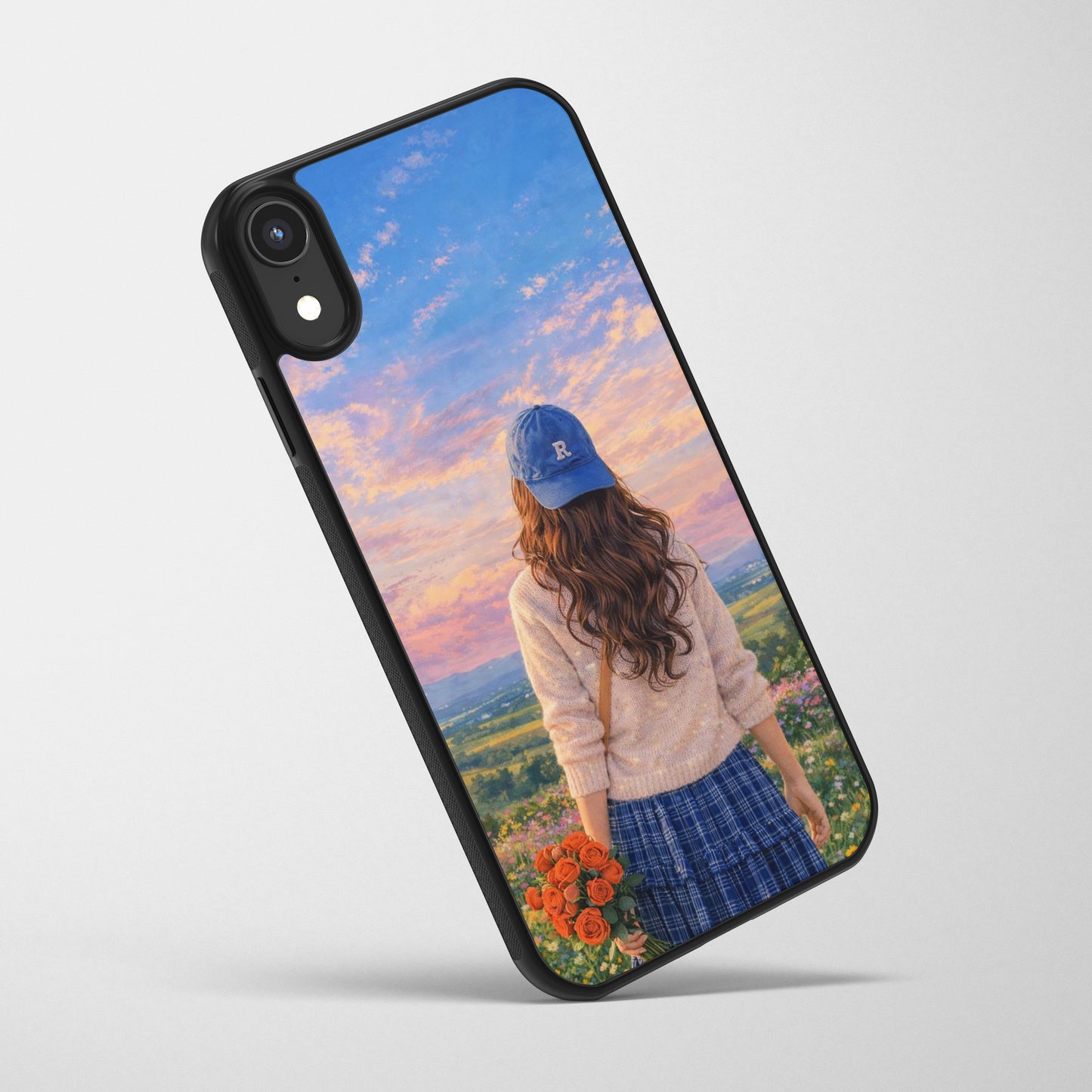 Floral Princess Personalized Mobile Case - Available for All Mobile Models!