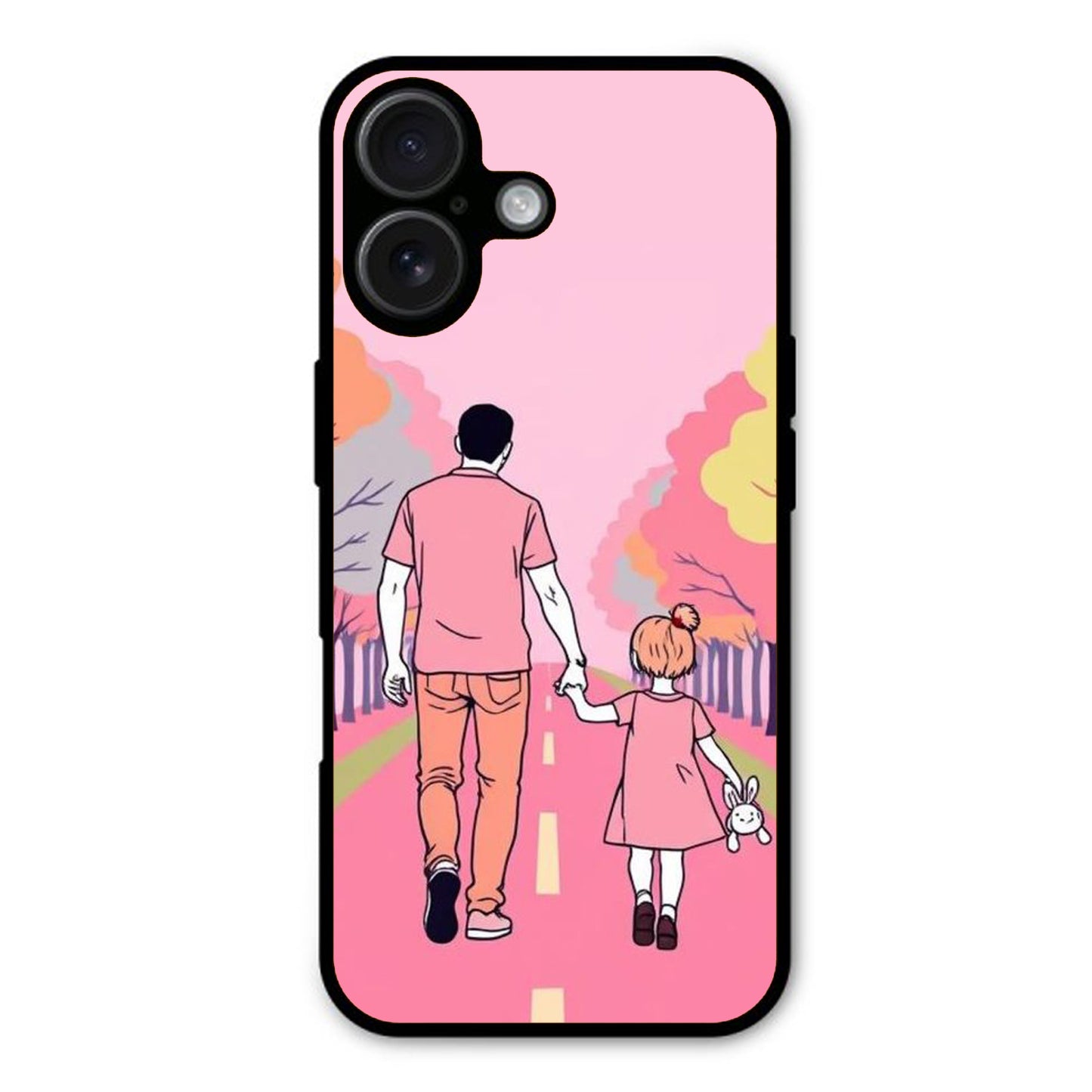 Made with Love for Dad & Daughter – Custom Name Cover | Available for all Mobile Models!
