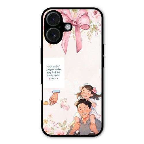 Dad & Daughter Love Story – Personalized Name Cover | Available for all Mobile Models!
