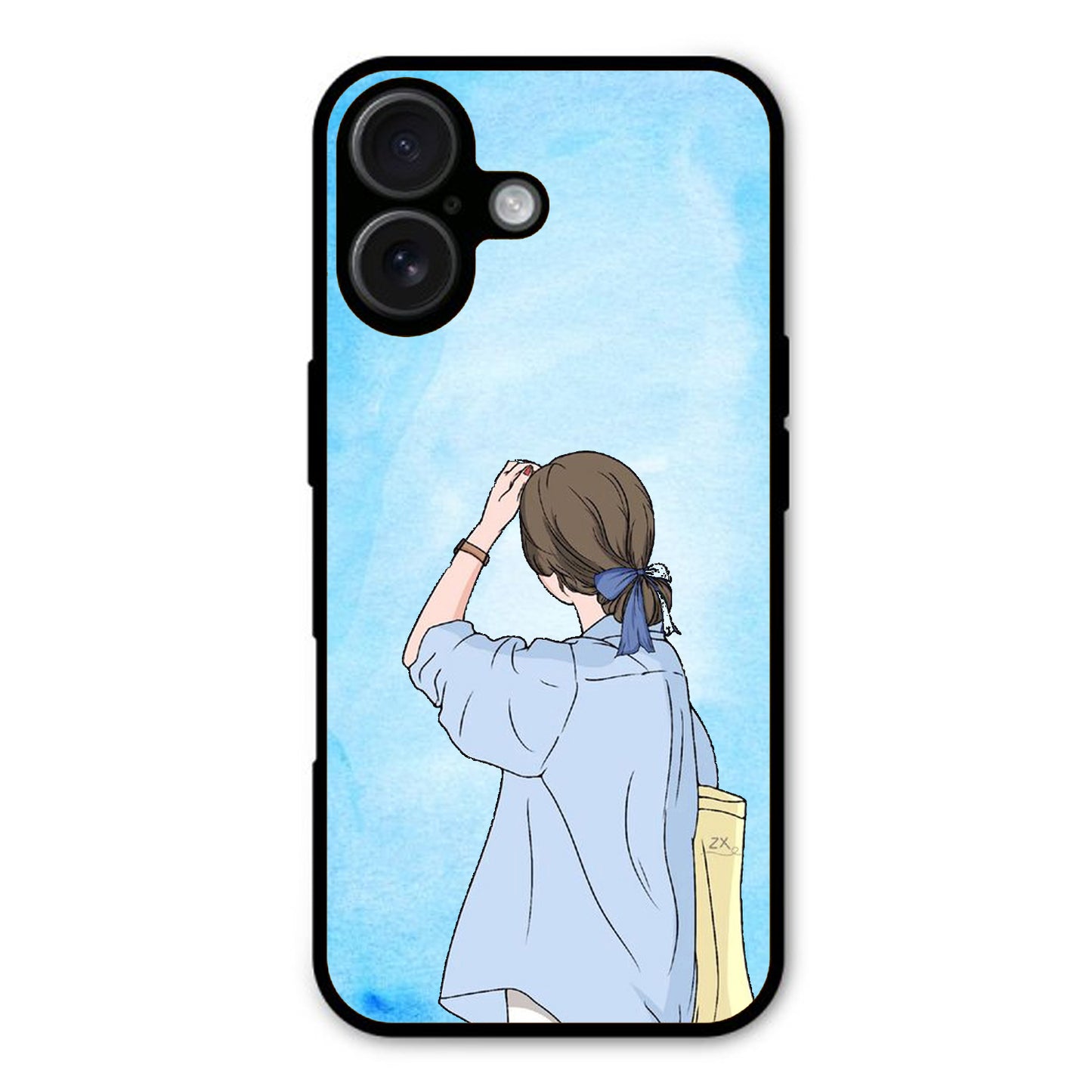 Soft Pastel Girl Personalized Phone Case - Available for All Mobile Models!