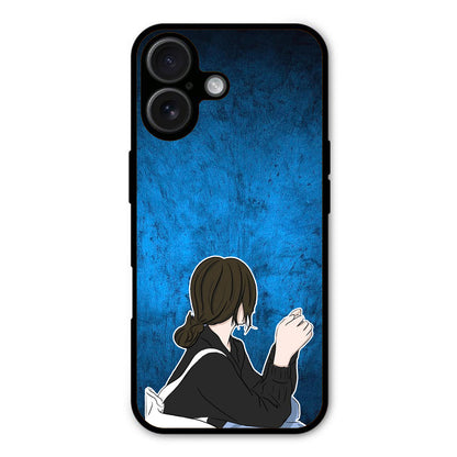 Cute Flower Girl Custom Name Cover - Available for All Mobile Models!