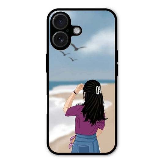 Lovely Girl Custom Name Phone Case - Available for All Mobile Models!