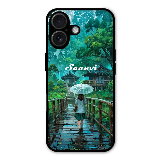 Lovely Floral Custom Name Mobile Cover - Available for All Mobile Models! 38