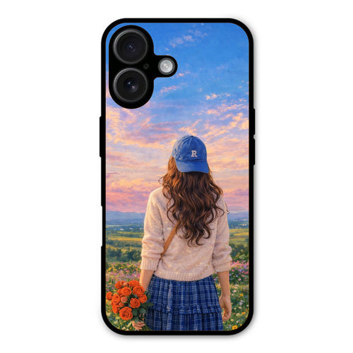 Floral Princess Personalized Mobile Case - Available for All Mobile Models!