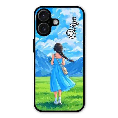 Cute Girly Art Custom Name Mobile Cover - Available for All Mobile Models! 28