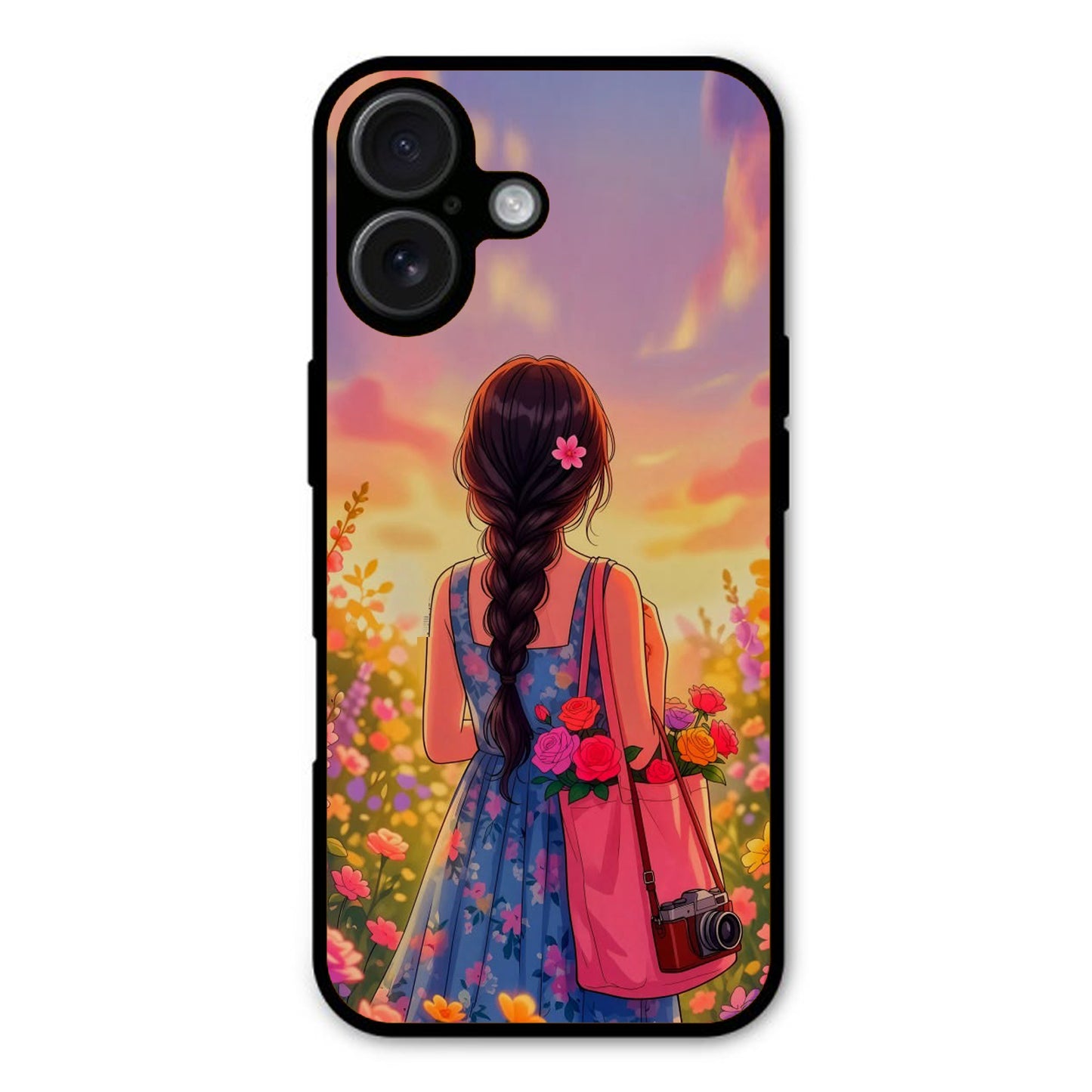Dreamy Girl Art Personalized Mobile Case - Available for All Mobile Models!