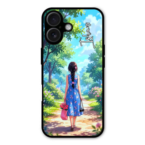 Elegant Girl Art Personalized Case - Available for All Mobile Models! 17